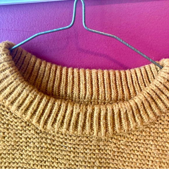 Zara Kids Wool Blend Crewneck Sweater Size 8 - Picture 4 of 8